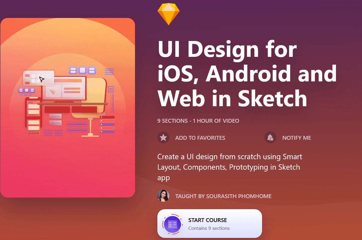 [designcode] Дизайн пользовательского интерфейса для iOS, Android и Интернета в Sketch UI Design for iOS, Android and Web in Sketch