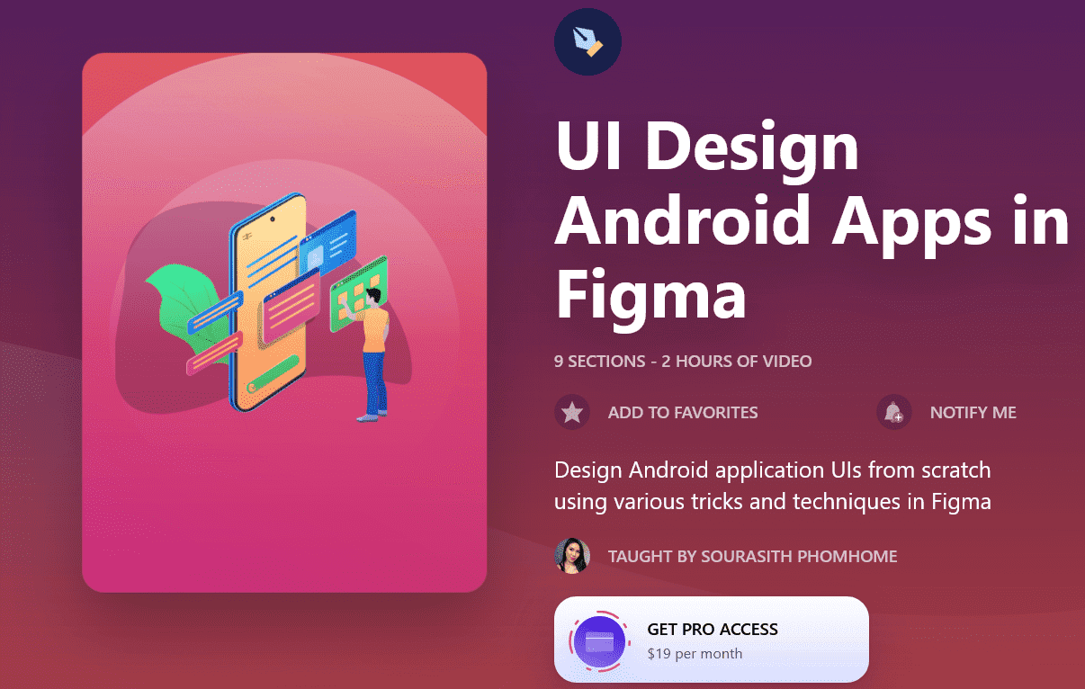 [designcode] Дизайн пользовательского интерфейса Android-приложений в Figma UI Design Android Apps in Figma
