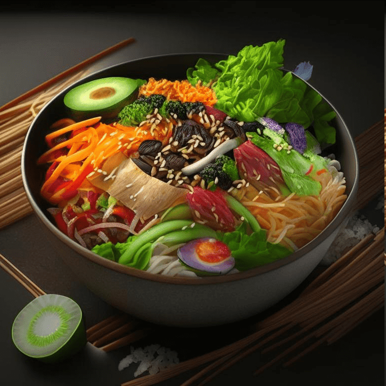 [Korean food] Роза Пак - Корейские салаты обучение (2020)