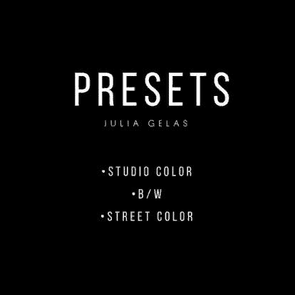 [Юлия Гелас] Пресеты. Presets Julia Gelas (2021)