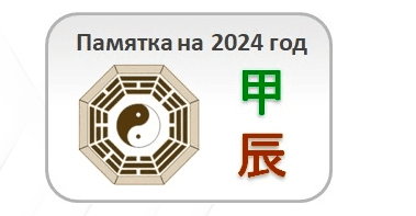 [Юлия Бальсина] [Студия Фэн-шуй Гармония] Памятка на 2024 год (2023)