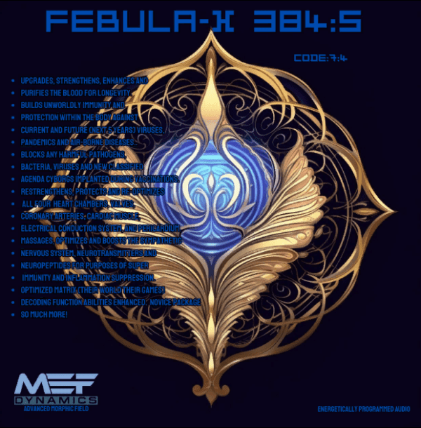 [MEF Dynamics] Фебула X 384 - 5 [Код - 7 - 4] (морфическое поле) (2023)
