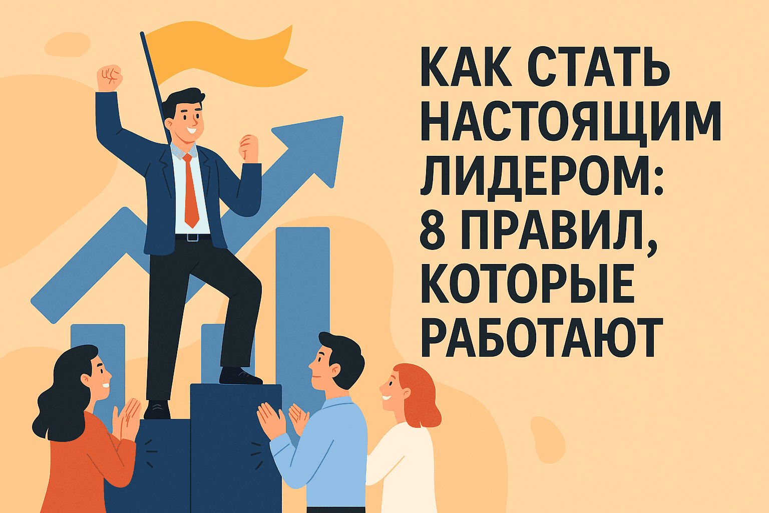 Как стать настоящим лидером: 8 правил, которые работают