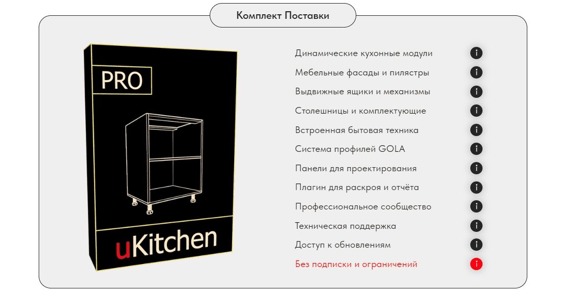 [udrawing.ru] uKitchen - библиотека для проектирования кухни в SketchUp (2023)