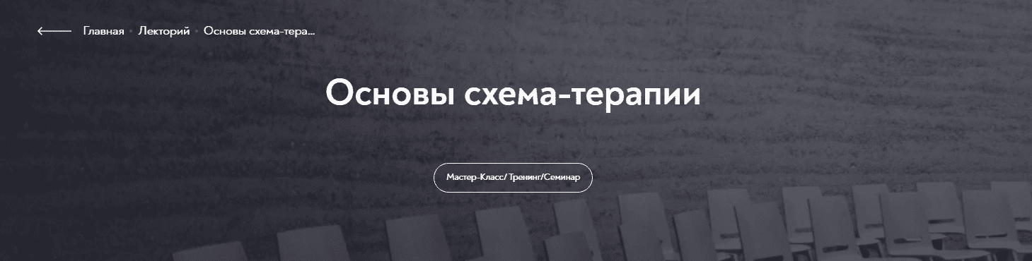 [МИП] Основы схема-терапии (2023)