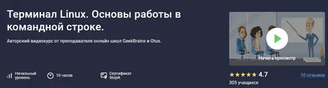 [Stepik] Терминал Linux. Основы работы в командной строке (2023)