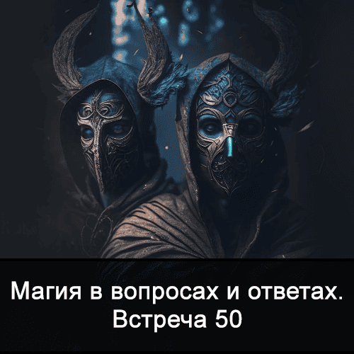 [Ксения Меньшикова] Магия в вопросах и ответах. Встреча 50 (2024)