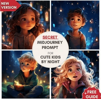[InfinteArtDesigns] Милые сказочные промпты Midjourney для детских книг, игр и открыток (2025)