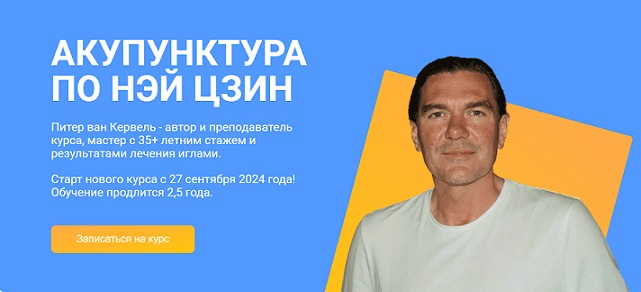 [Краниосакральная академия] [Питер ван Кервель] Акупунктура по Нэй Цзин (семинар 12) (2024)