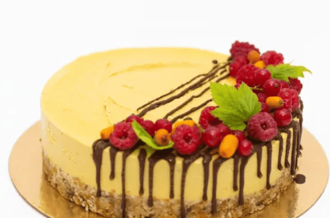 [Ирина Огурченок] Полезные сладости: торт Манго Raw Cake