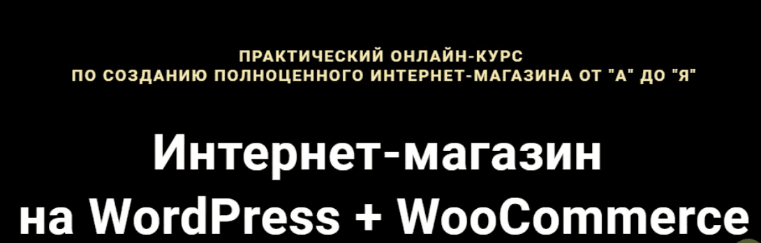 [Академия верстки] Разработка интернет магазина WP + WooCommerce (2019)