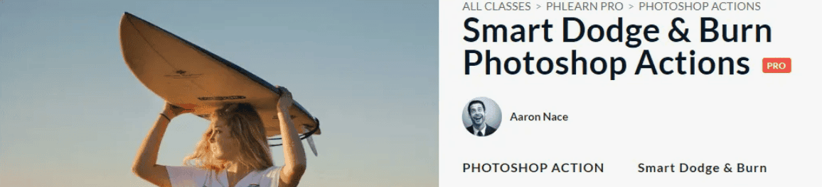 [Phlearn] Smart Dodge & Burn Photoshop Actions (2020)