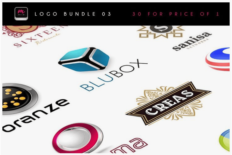 120 High Quality, Customizable Logos from Cruzine Design