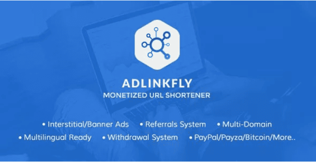 AdLinkFly v1.1.0 - скрипт сервиса коротких ссылок