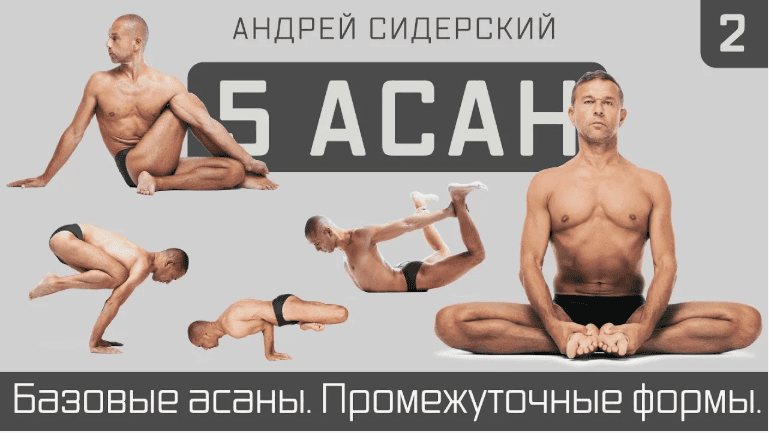[Андрей Сидерский] Базовые асаны. Промежуточные формы. 1-5