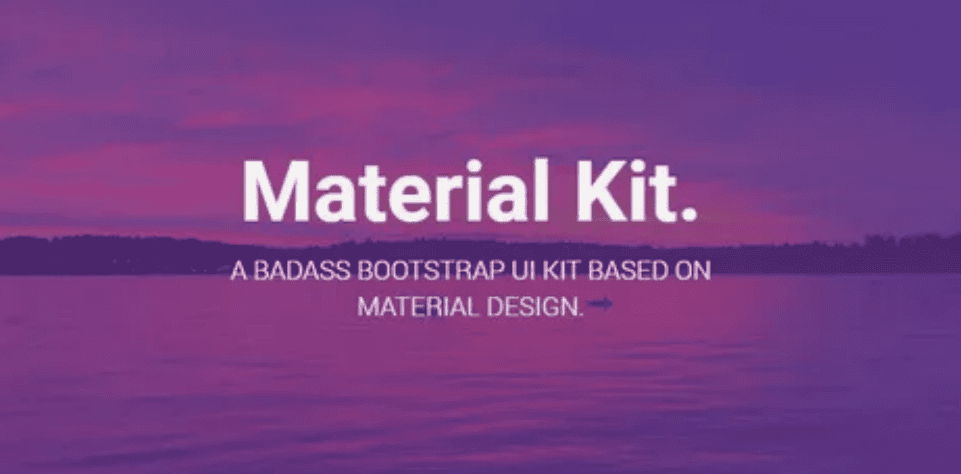 [Creative-tim] Material Kit 2018