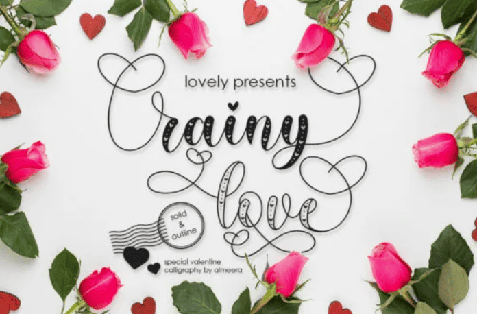 [Creativefabrica] Rainy Love Font