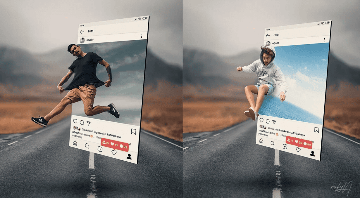[Creativemarket]  Instagram Video Photoshop Templates (2017)
