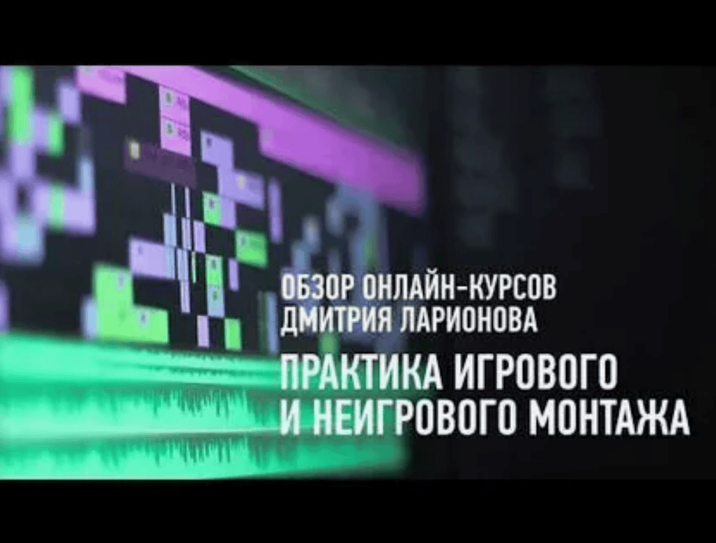 [Дмитрий Ларионов] Практика неигрового монтажа (2018)