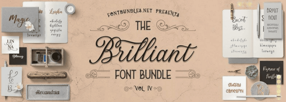 [Fonts] Бриллиантовый набор шрифтов для дизайнера