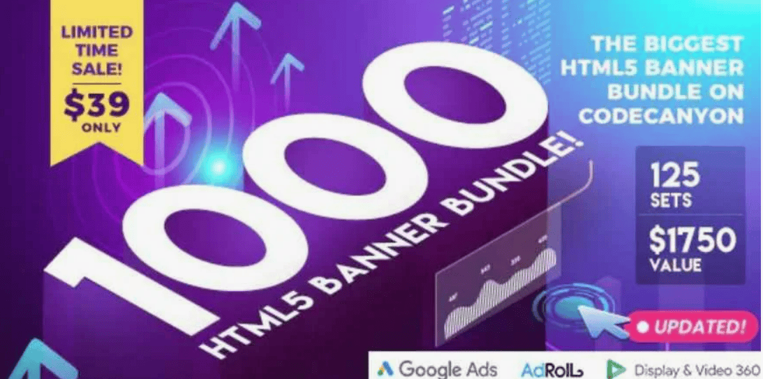 [HTML5] 1000 HTML5 банеров для Ваших рекламных компаний (2019)