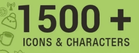 InkyDeals - 1500 иконок - Icons Ninja Bundle: Over 1500 Vector Icons + Bonus