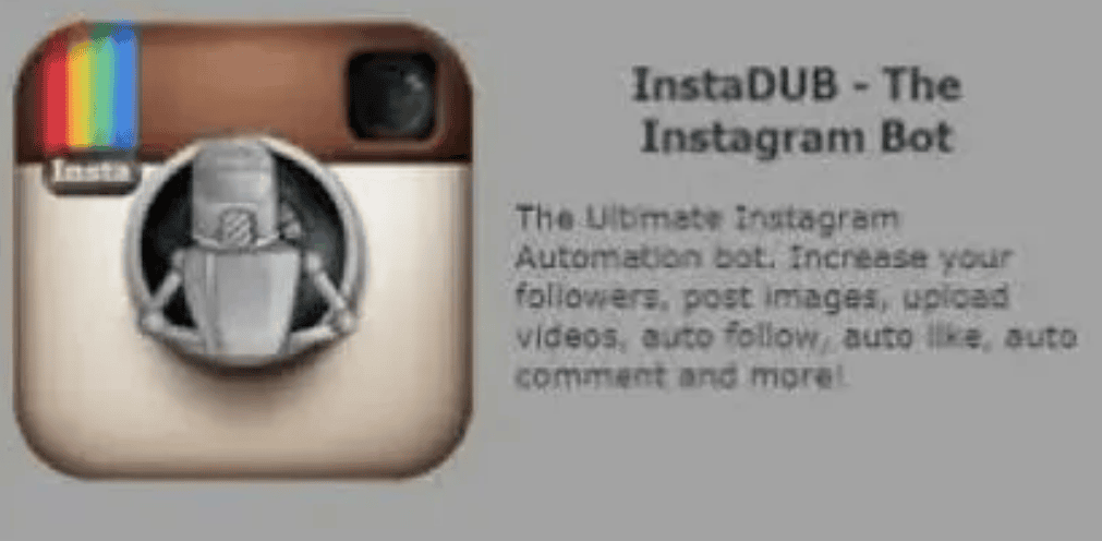 InstaDUB - Бот для инстаграма
