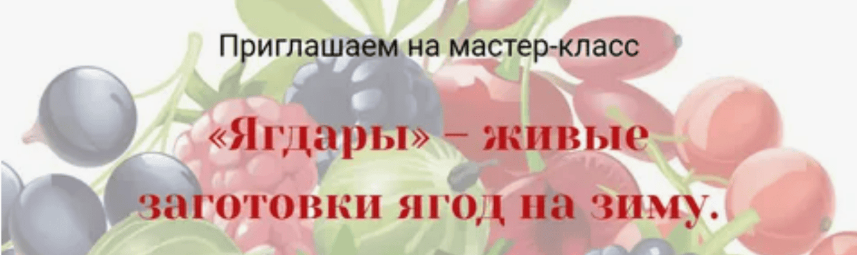 «Ягдары» – живые заготовки ягод на зиму (2018)