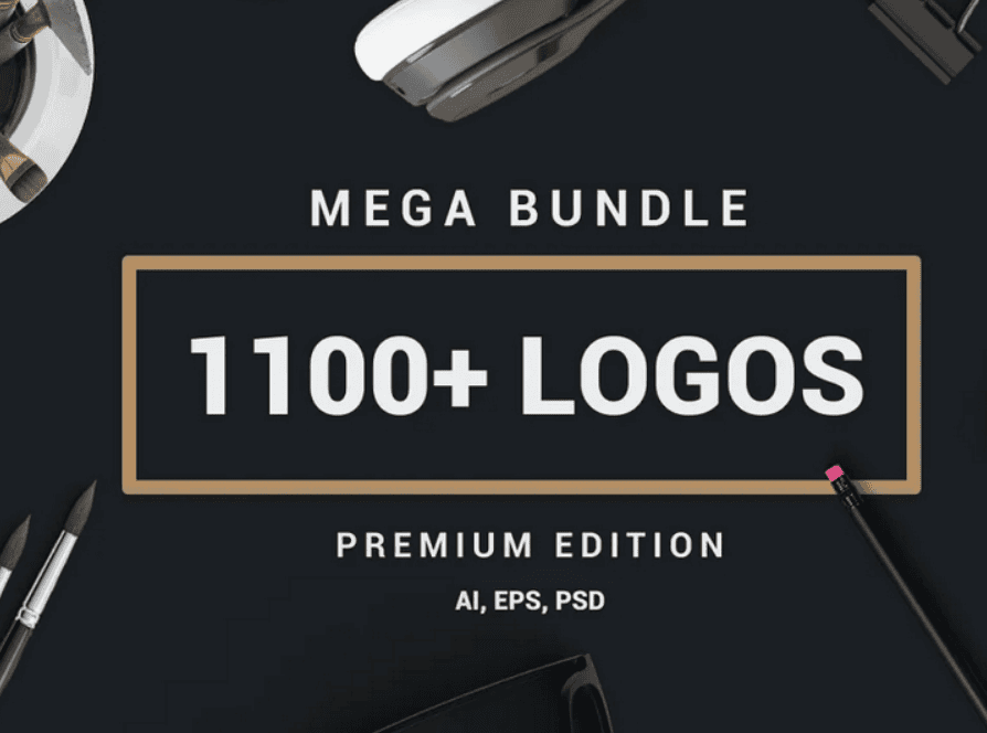 MEGA BUNDLE 1100 Logos & Badges