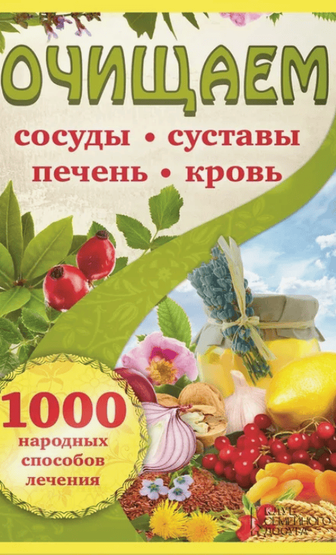 [Наталья Костина-Кассанелли] Очищаем сосуды, суставы, печень, кровь. 1000 народных способов лечения (2017)
