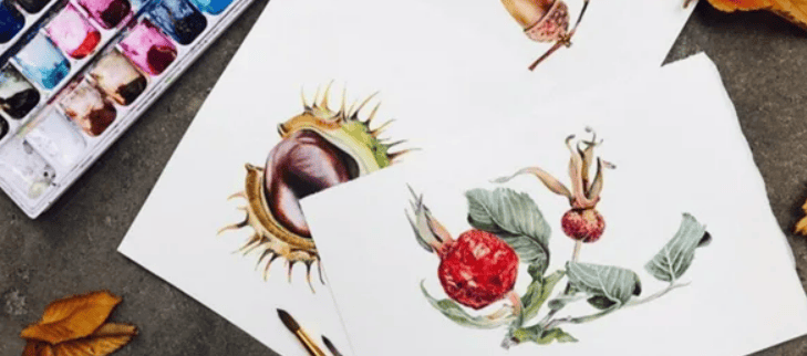 [Нина Перовская] Ботаническая Осень - Art Creativity