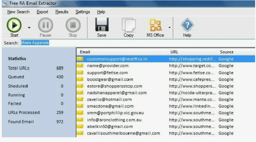 RA Email Extractor v1.1 [CRACKED]
