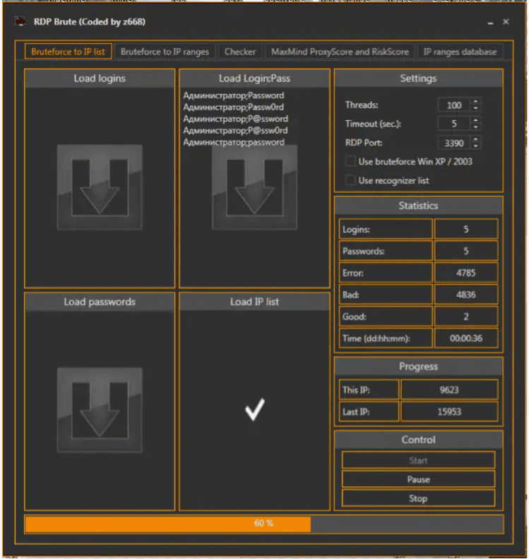 RDP Brute by z668 EN! cracked