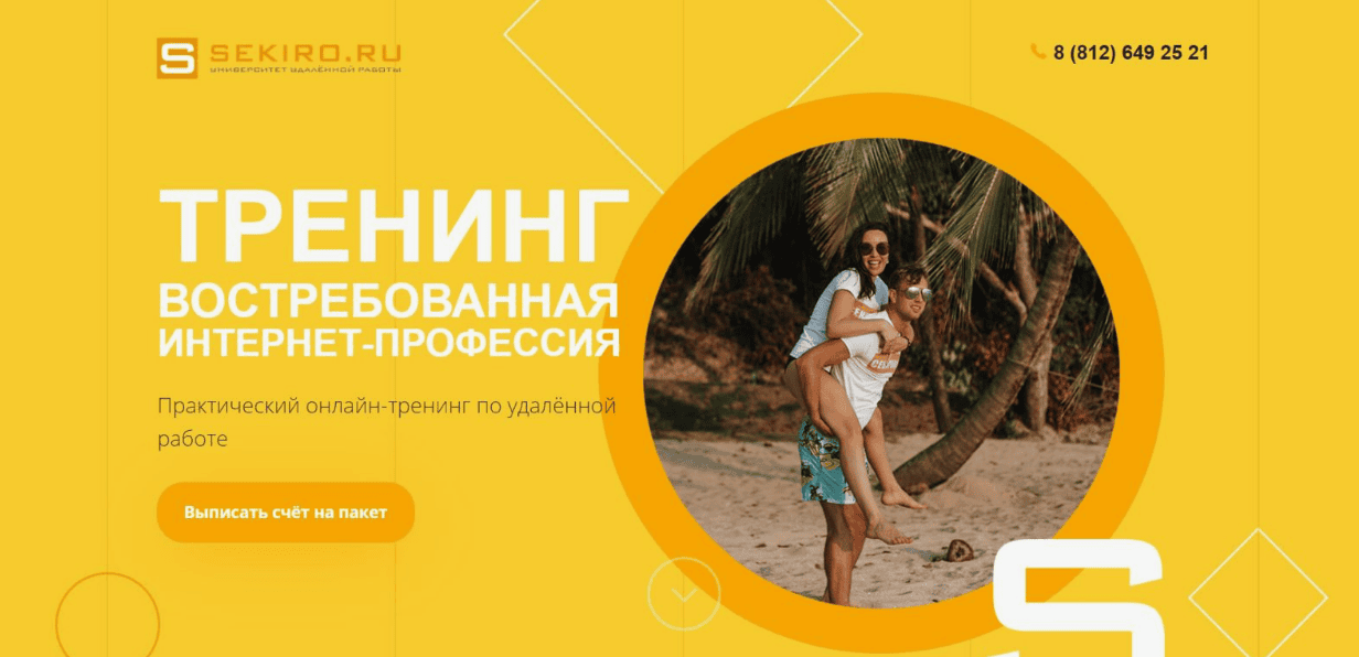 [Секиро] Востребованная интернет-профессия (2017)