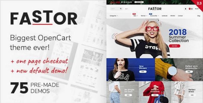 [Themeforest] Fastor - многофункциональная тема WooCommerce