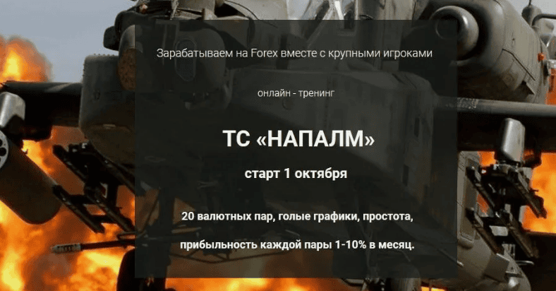 Стратегия Напалм (2018) Самая засекреченная стратегия анализа объемов