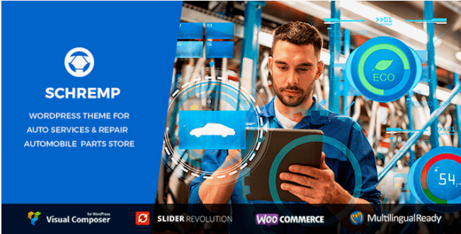 [Themeforest] Schremp-Auto services theme (2018)