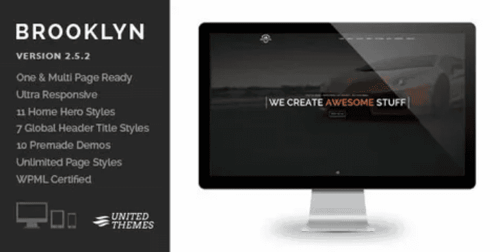 [unitedthemes] Brooklyn 4.5.3 - Тема Wordpress