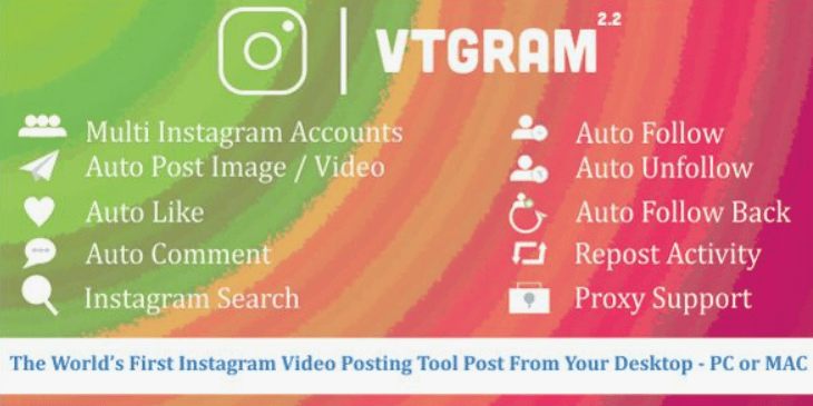 VTGram v2.2 NULLED - Скрипт Маркетинга Instagram
