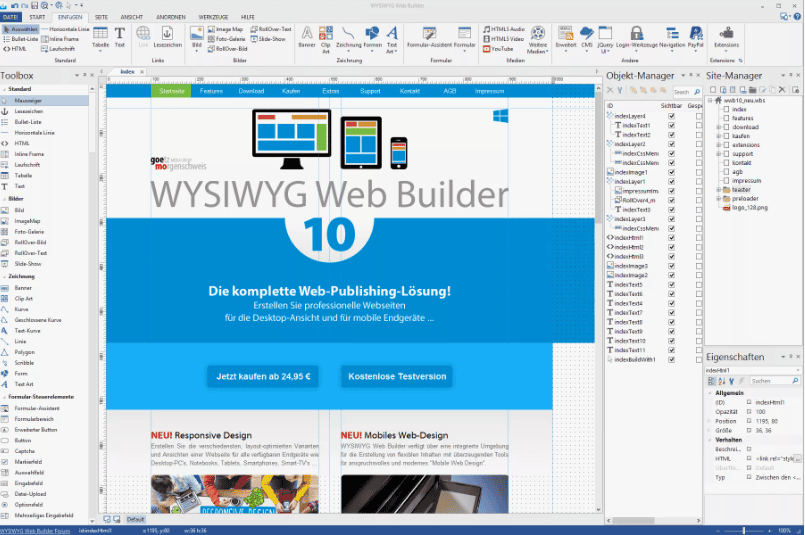 WYSIWYG Web Builder 11.2.3 Extensions Rus Keygen Portable