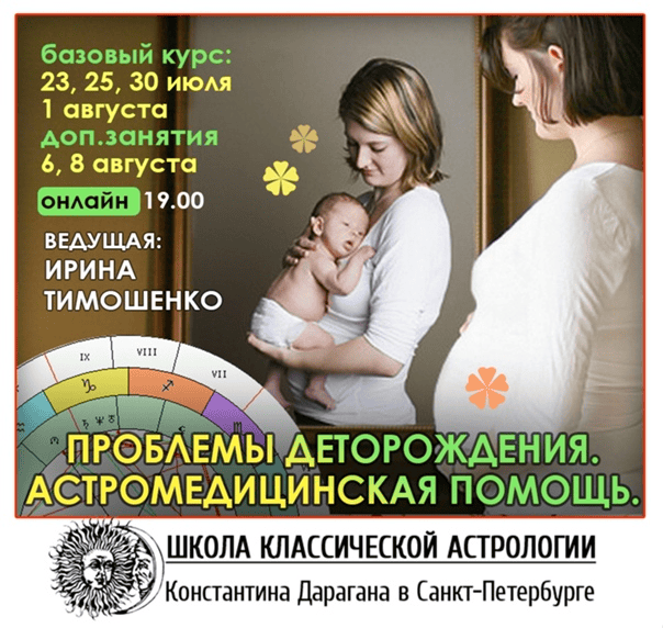 [Ирина Тимошенко] Проблемы деторождения. Астромедицинская помощь