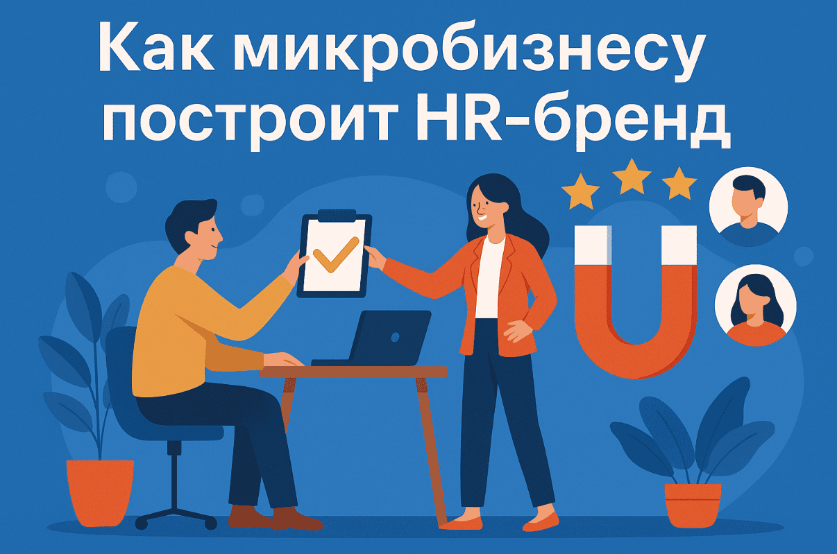 Как микробизнесу построить HR-бренд без кадровиков и больших бюджетов