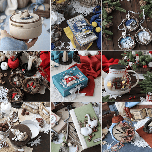 [Scrap Melange] [Светлана Должина] Донат-клуб Scrap Melange (с начала по февраль) (2025)