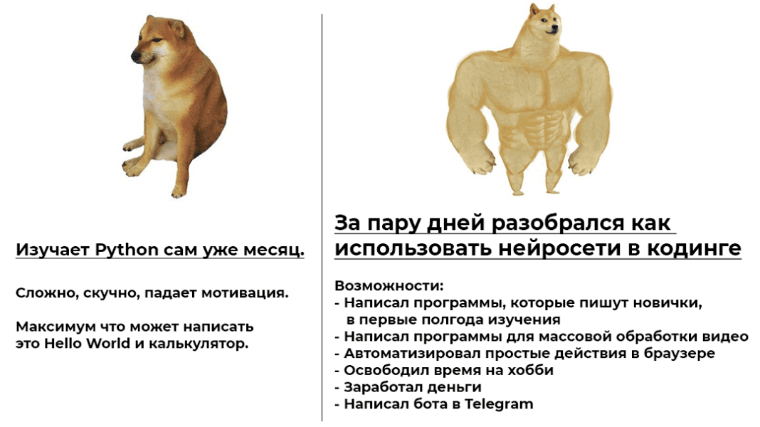 [Philipo] Нейросети и Python. Пишем простые скрипты и программы. Без знаний кода (2024)