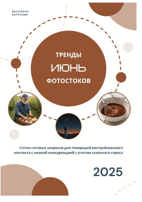 [Василина Баранова] [vasilinfo] Тренды фотостоков. Июнь (2025)