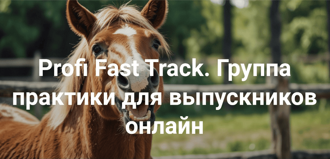 [Институт открытого поля] Profi Fast Track. Группа практики для выпускников (2025)