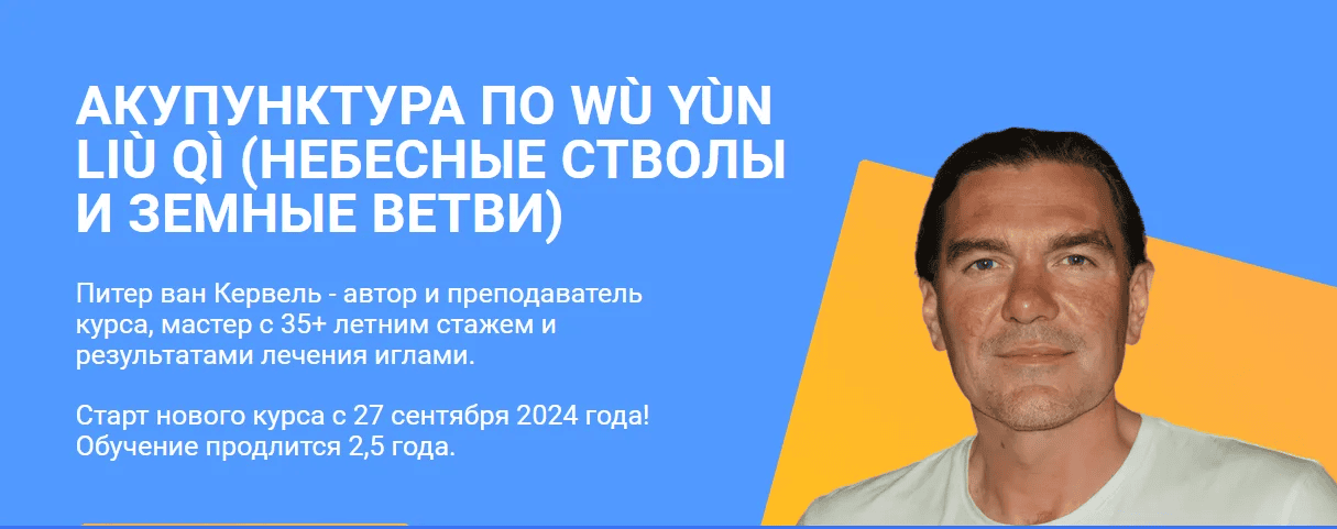 [Краниосакральная академия] [Питер ван Кервель] Акупунктура по Нэй Цзин - Семинар 8 (2024)