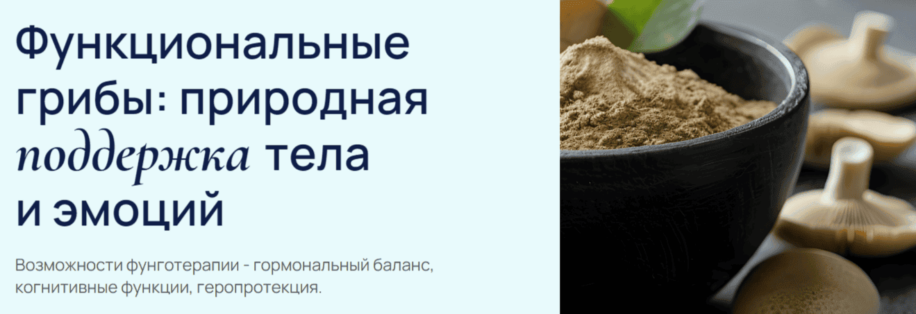 [УОМ] [Елена Александрова, Мария Харитонова, Ирина Кононенко] Функциональные грибы: природная поддержка тела и эмоций (2025)