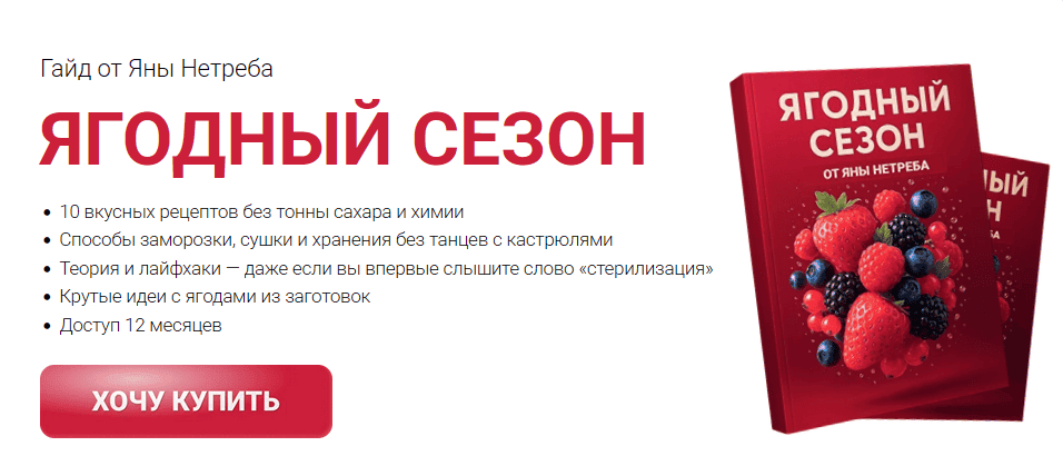 [Яна Нетреба] [Labfood] Гайд Ягодный сезон (2025)
