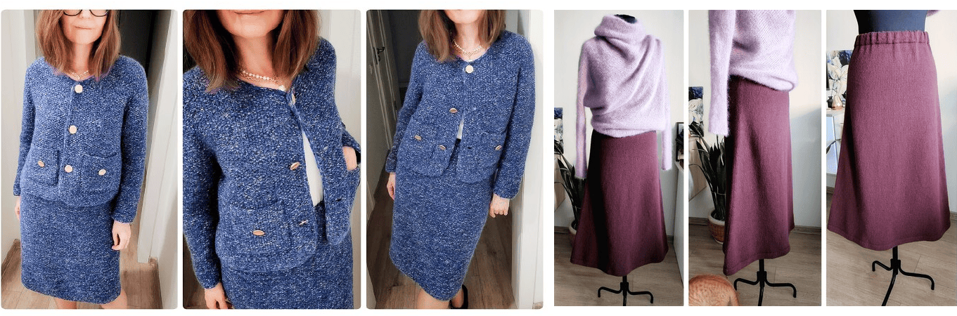 [NeAnna, Анна Немтинова] Расчет и вязание юбки-карандаш + юбка А-силуэта (2025)